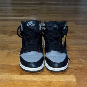 Nike Air High-Top Black and Gray (Shadows)